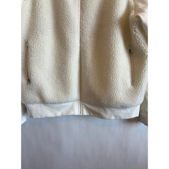 OGIO Ladies Luuma Sherpa Full-Zip Jacket Ivory Snow Color Size Large - Picture 4 of 12